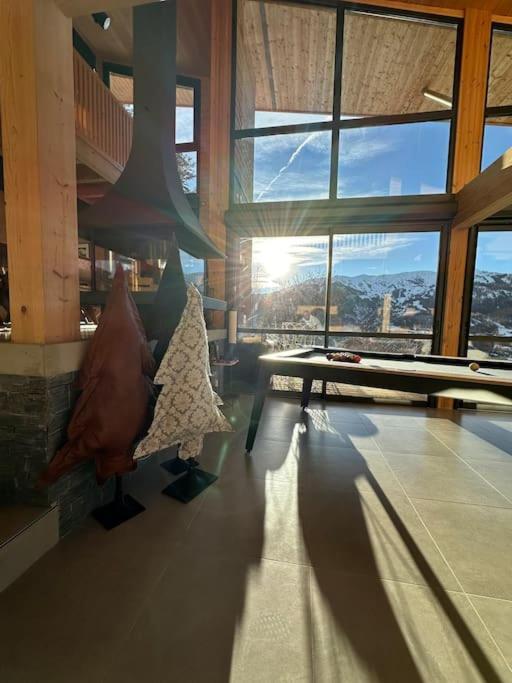 Chalet D'Architecte Avec Vue Panoramique Allos Eksteriør billede