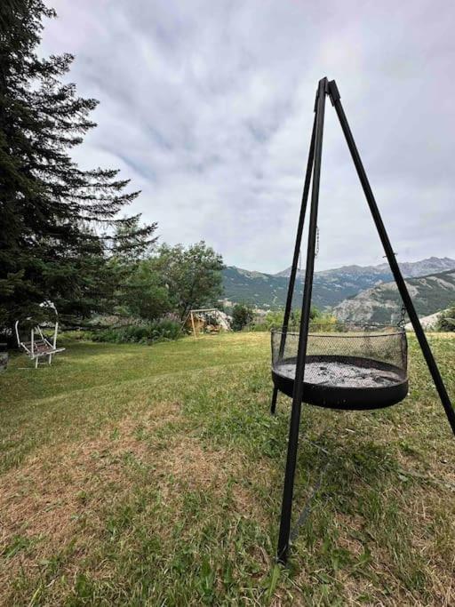 Chalet D'Architecte Avec Vue Panoramique Allos Eksteriør billede
