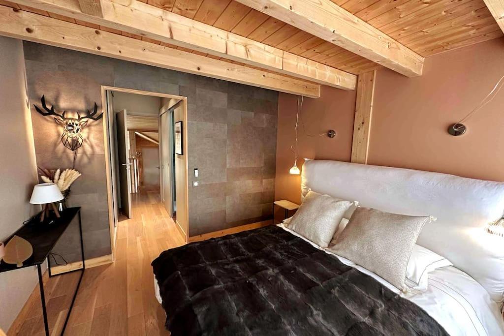 Chalet D'Architecte Avec Vue Panoramique Allos Eksteriør billede
