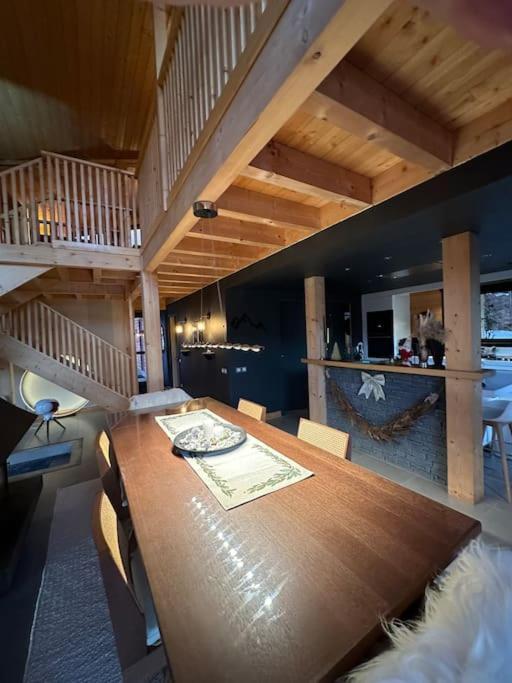 Chalet D'Architecte Avec Vue Panoramique Allos Eksteriør billede