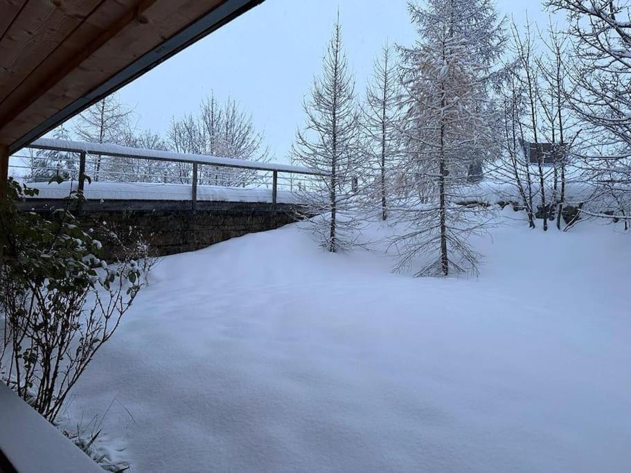 Chalet D'Architecte Avec Vue Panoramique Allos Eksteriør billede